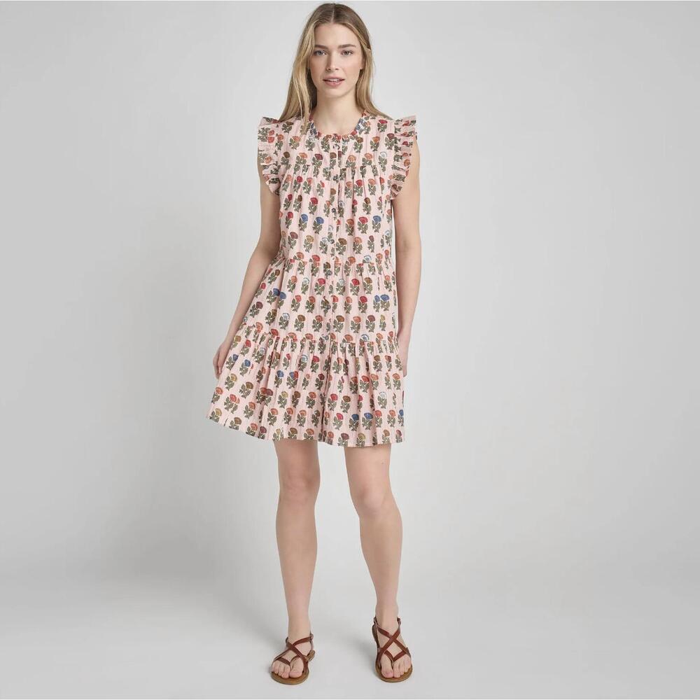 NEW PINK CHICKEN women's kalani dress in multi